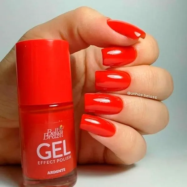 Esmalte Efeito Gel Bella Brazil Ardente