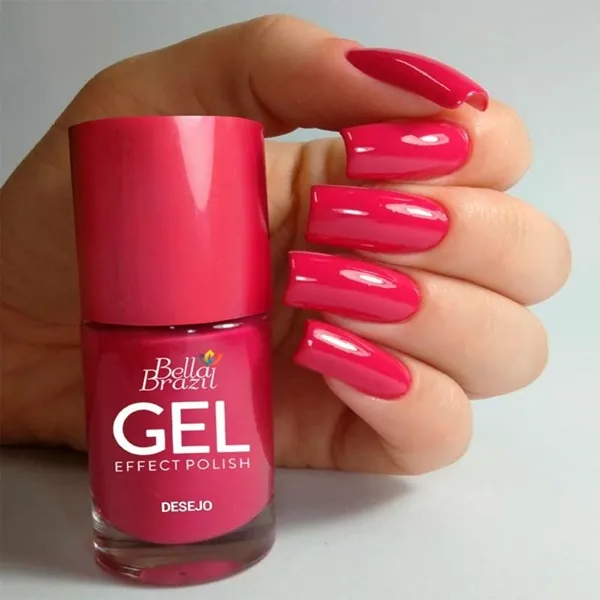 Esmalte Efeito Gel Bella Brazil Desejo