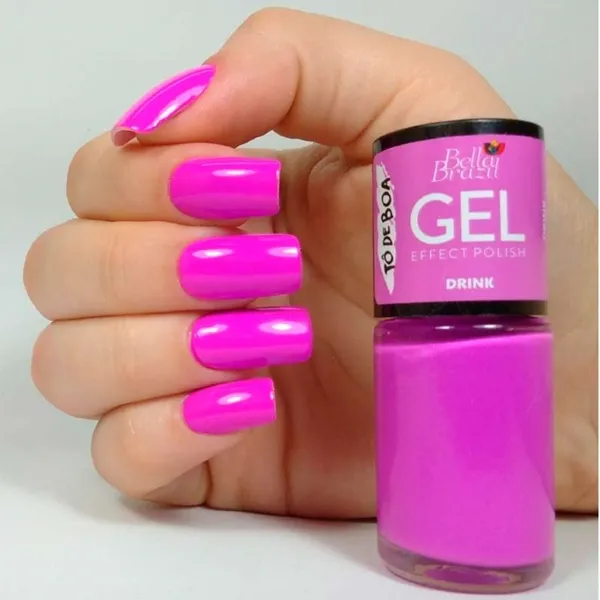 Esmalte Efeito Gel Bella Brazil Drink