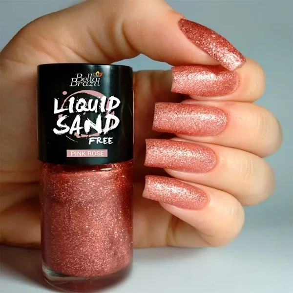 Esmalte Efeito Gel Bella Brazil Pink Rose