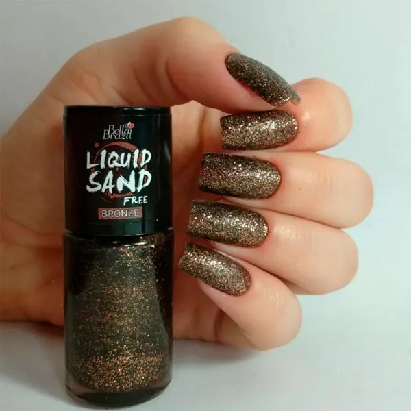 Esmalte Efeito Gel Bella Brazil Bronze