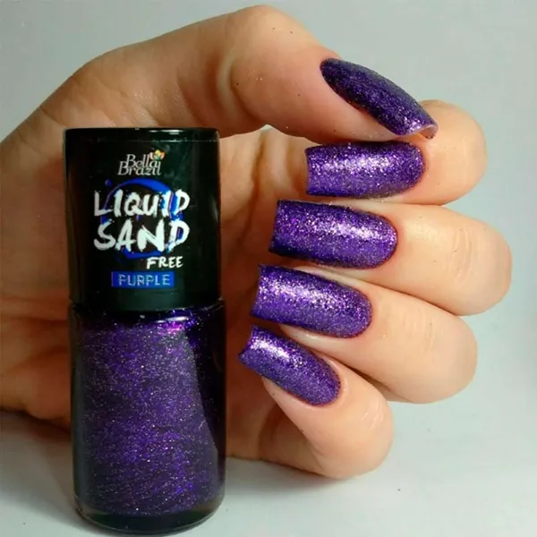 Esmalte Efeito Gel Bella Brazil Purple