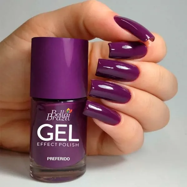 Esmalte Efeito Gel Bella Brazil Preferido