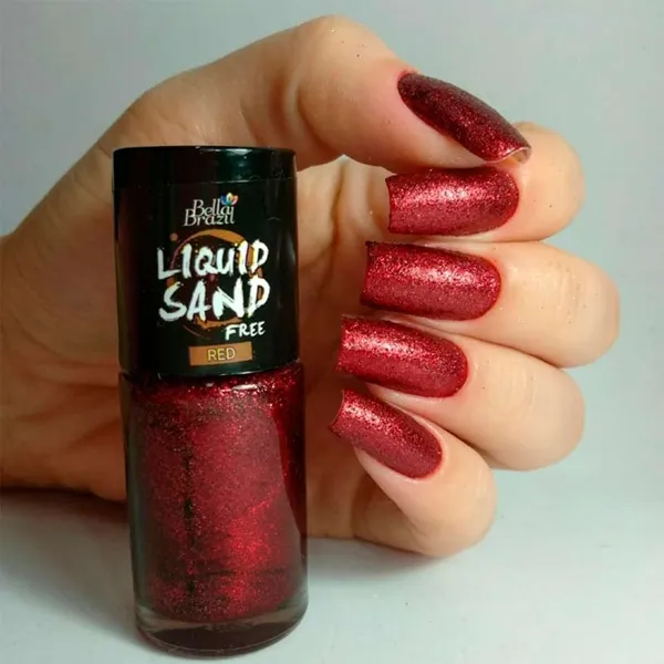 Esmalte Efeito Gel Bella Brazil Red