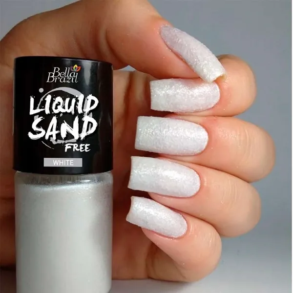Esmalte Efeito Gel Bella Brazil White