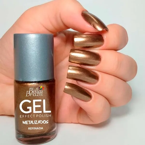 Esmalte Efeito Gel Bella Brazil Refinada