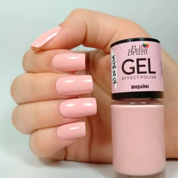 Esmalte Efeito Gel Bella Brazil Biquíni