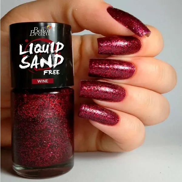 Esmalte Efeito Gel Bella Brazil Wine