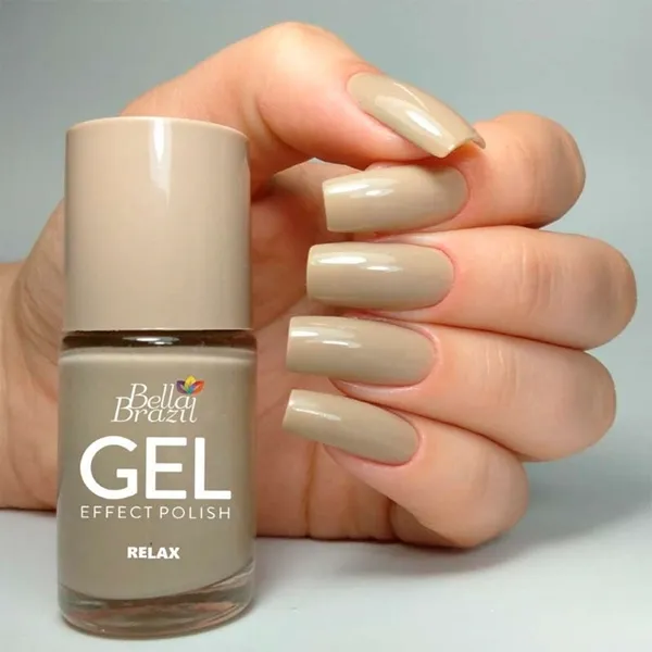 Esmalte Efeito Gel Bella Brazil Relax