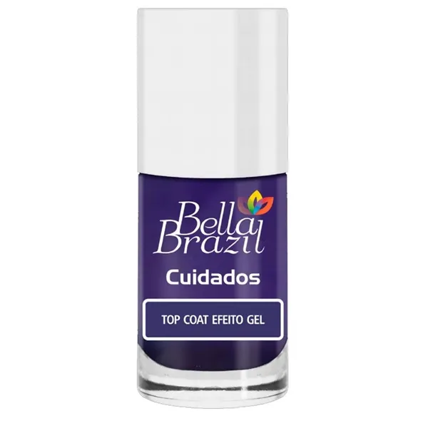 Top Coat Efeito Gel Bella Brazil
