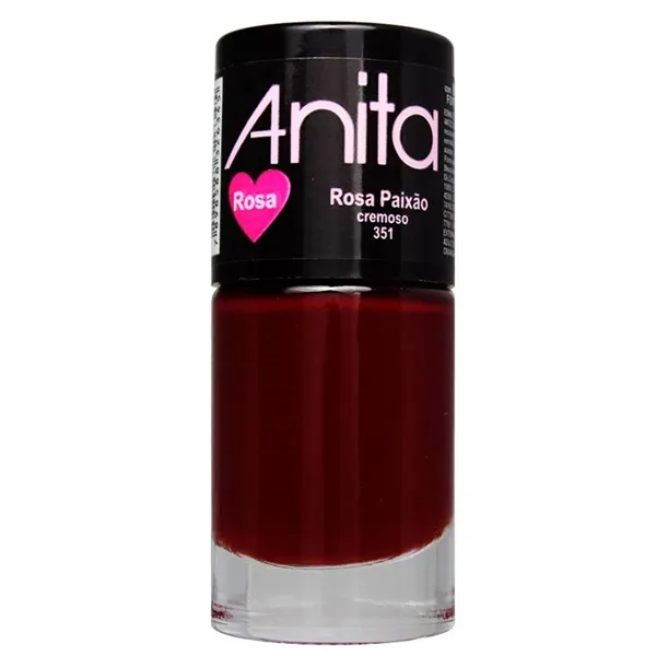 Esmalte Anita Rosa Paixão (cremoso)