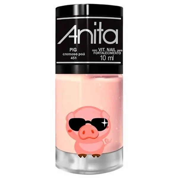 Esmalte Anita PIG (cremoso poá)