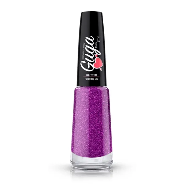 Esmalte Guga Flor de Liz (Glitter)