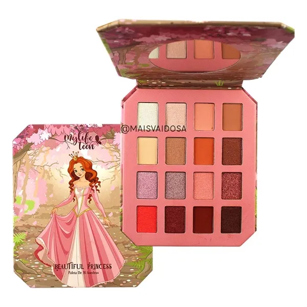 Paleta de Sombras Beautiful Princess My Life 02