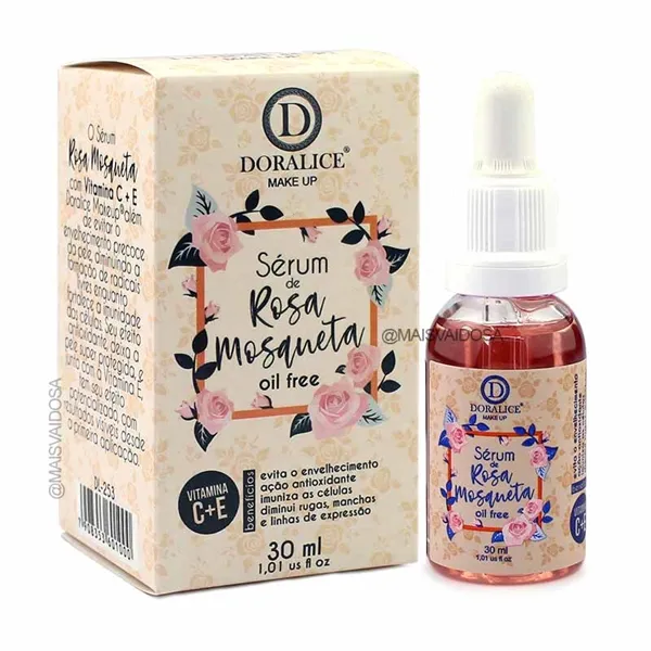 Sérum de Rosa Mosqueta Oil Free Doralice