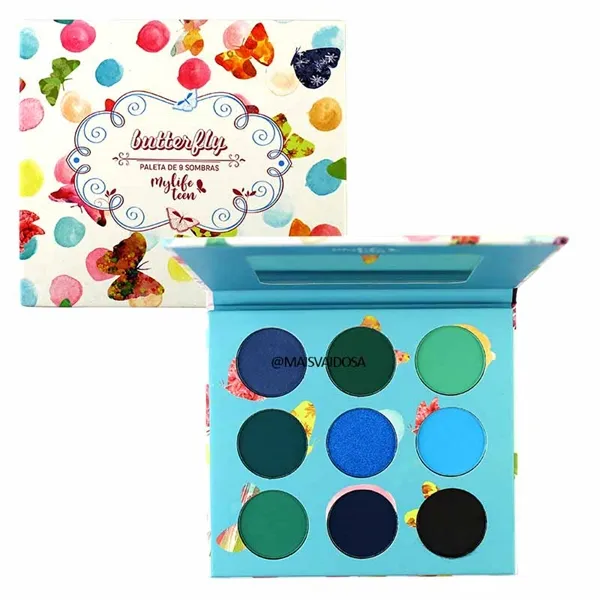 Paleta de 9 Sombras Butterfly My Life