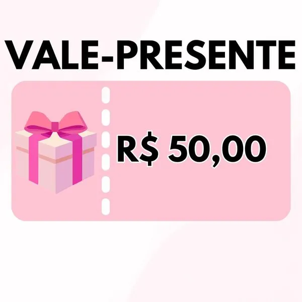 Cartão Presente - R$50,00