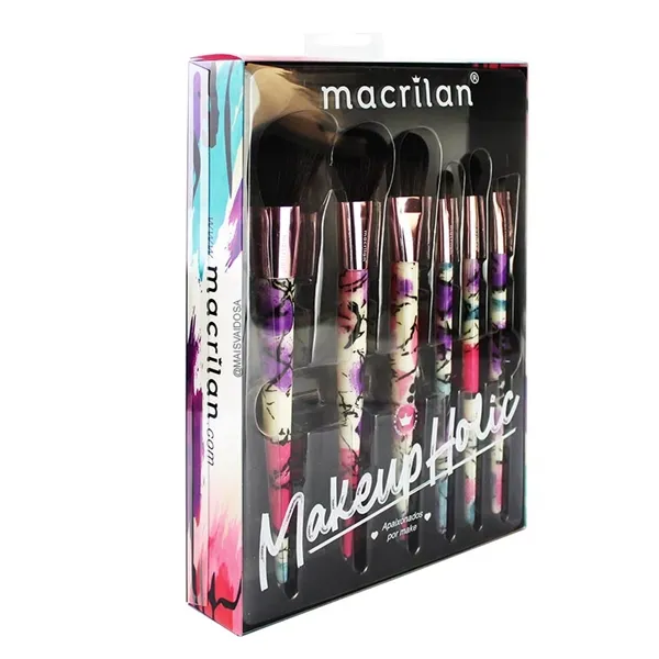 Kit de Pincéis Makeup Holic Macrilan