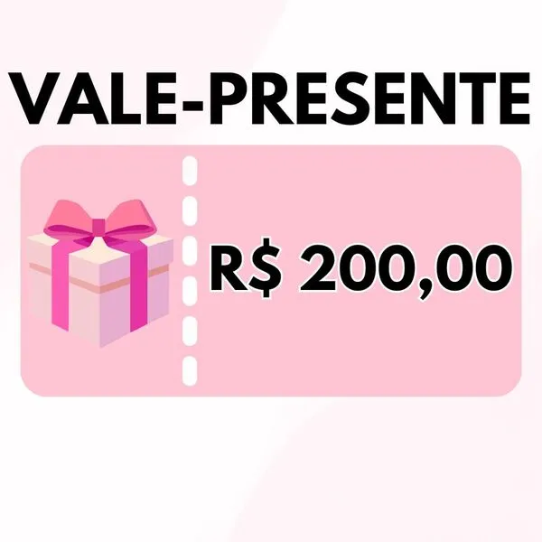 Cartão Presente - R$200,00