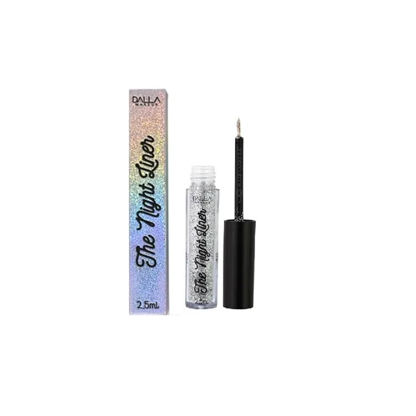 Delineador Líquido Glitter Holográfico The Night Dalla Makeup