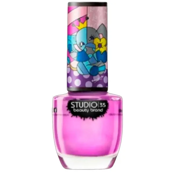 Esmalte Studio 35 Coleção Romero Britto Vegano #fofurasemtamanho