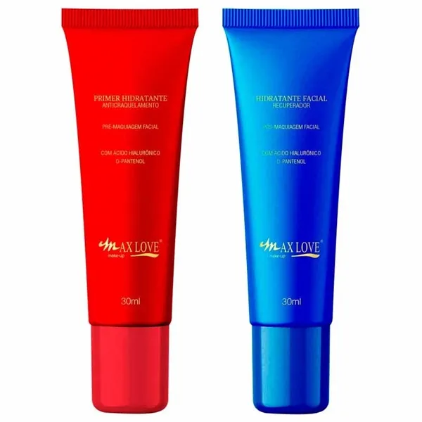 Primer Anticraquelamento + Hidratante Recuperador Max Love