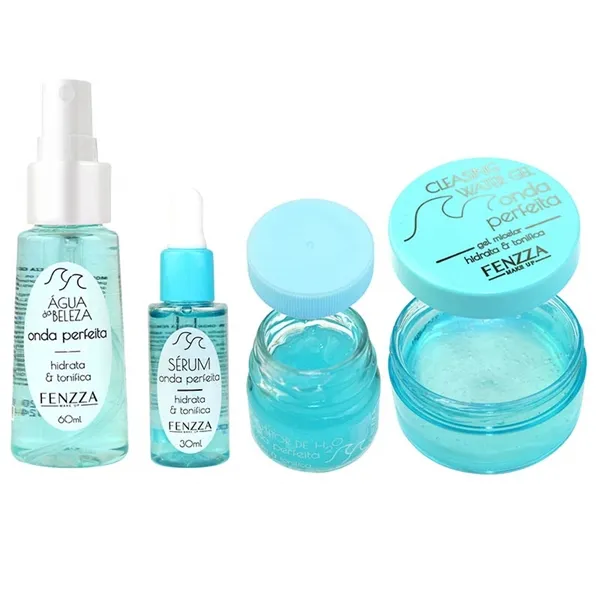 Kit Skincare Completo Onda Perfeita Fenzza