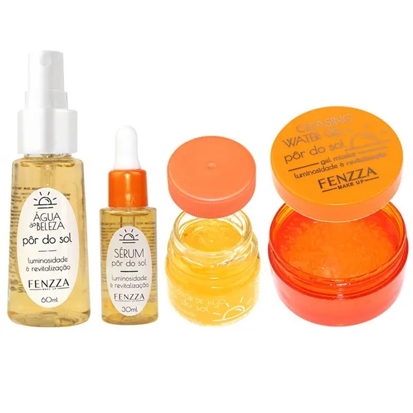 Kit Skincare Completo Pôr do Sol Fenzza