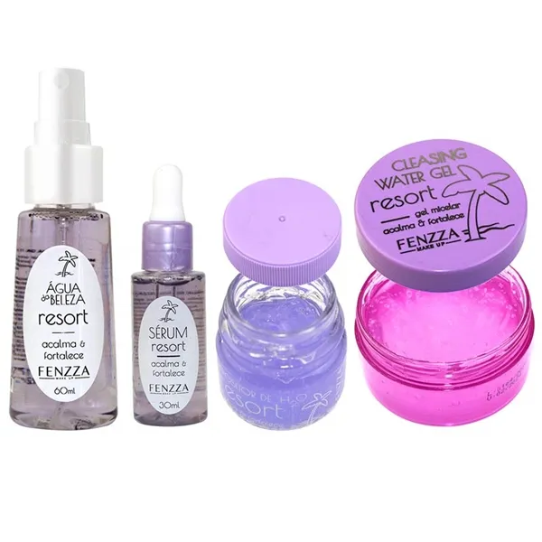 Kit Skincare Completo Resort Fenzza
