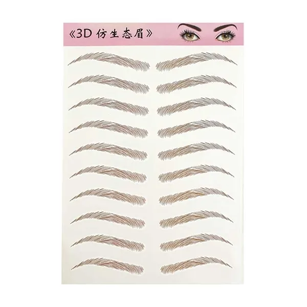 Tatuagem para Sobrancelha Semipermanente 3D JD-08