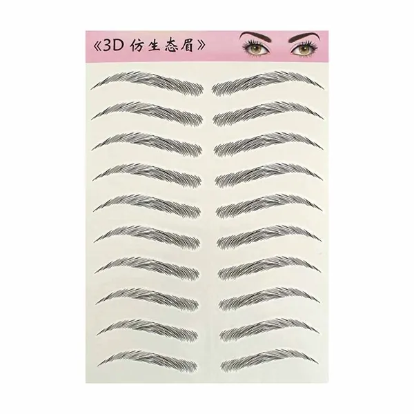 Tatuagem para Sobrancelha Semipermanente 3D STM-08