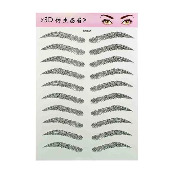 Tatuagem para Sobrancelha Semipermanente 3D STM-07