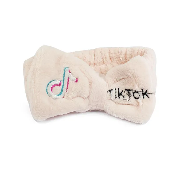 Faixa para Maquiagem Tik Tok Nude Rosado