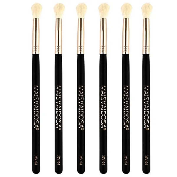 Kit com 6 Pincéis para Esfumar MV04 Mais Vaidosa PRO