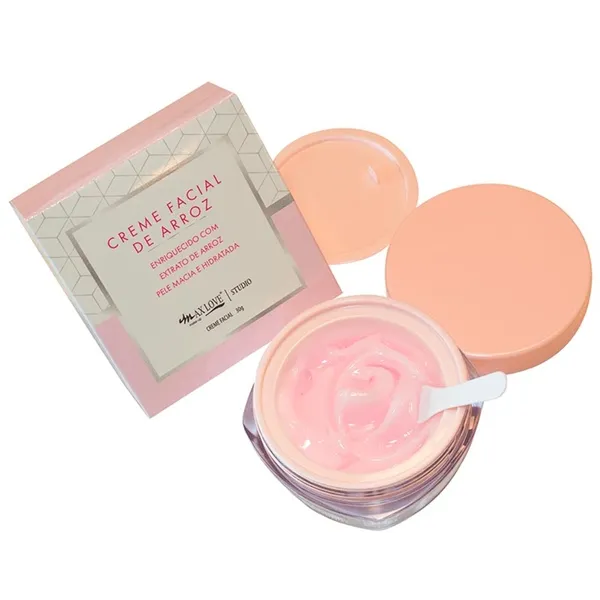 Creme Facial de Arroz Max Love