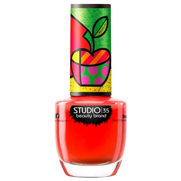 Esmalte Studio 35 Coleção Romero Britto #maçadoamor