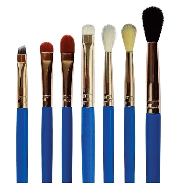 Kit com 7 Pincéis Lully Makeup