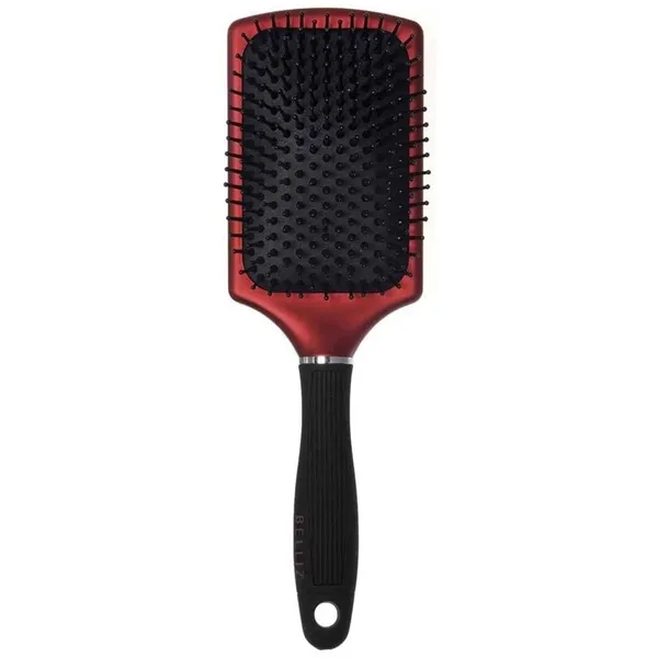 Escova De Cabelo Raquete Ionizada Massageadora Belliz