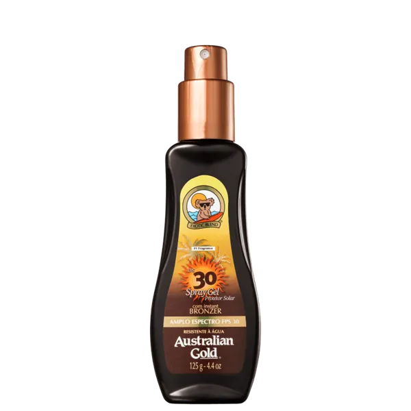 Protetor Solar FPS 30 Australian Gold Instant Bronzer