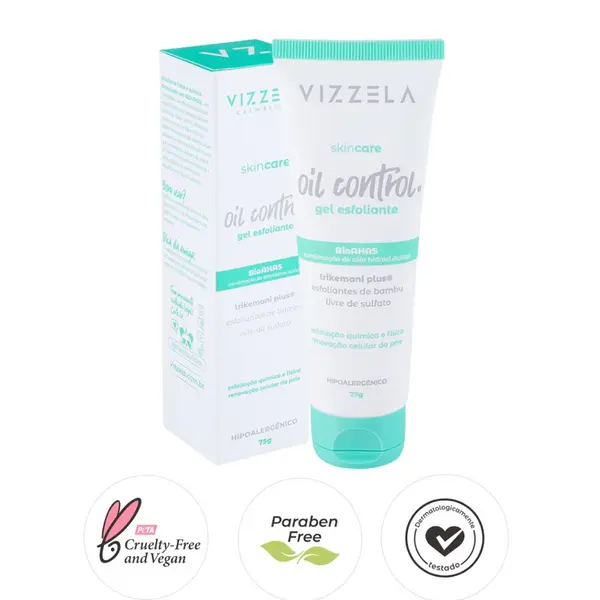 Gel Esfoliante Oil Control Vizzela