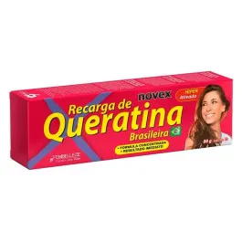 Creme de Tratamento Novex Recarga de Queratina Brasileira 80g