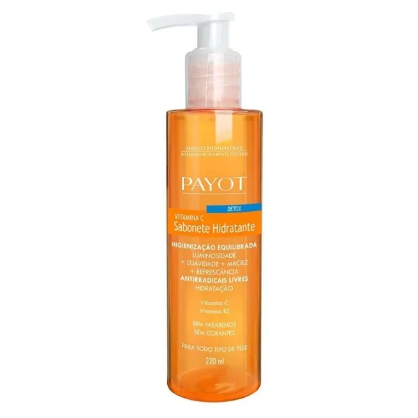 Sabonete Líquido Hidratante Vitamina C Payot 220ml