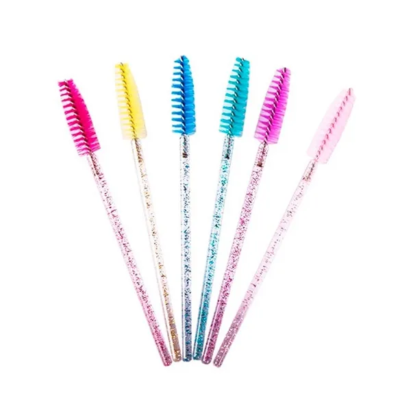 Escovas Descartáveis para Cílios e Sobrancelhas com 12 unid Hello Mini