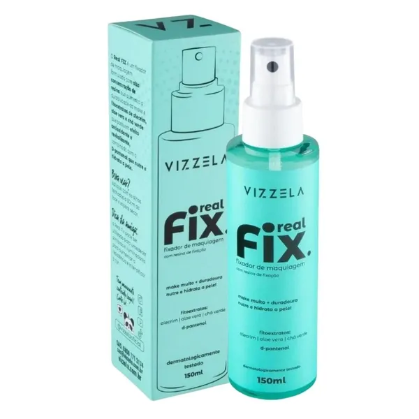 Fixador de Maquiagem Real Fix Vizzela