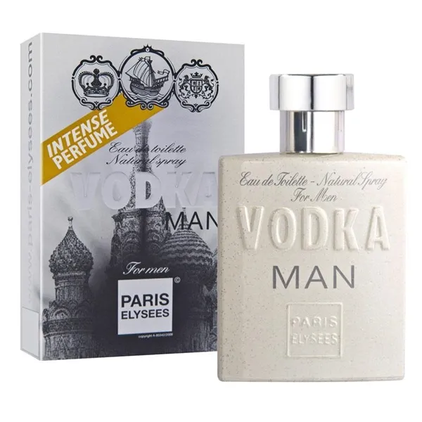 Vodka Man Paris Elysees Perfume Masculino 100 Ml