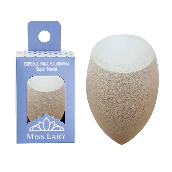 Esponja Chanfrada para Maquiagem Miss Lary