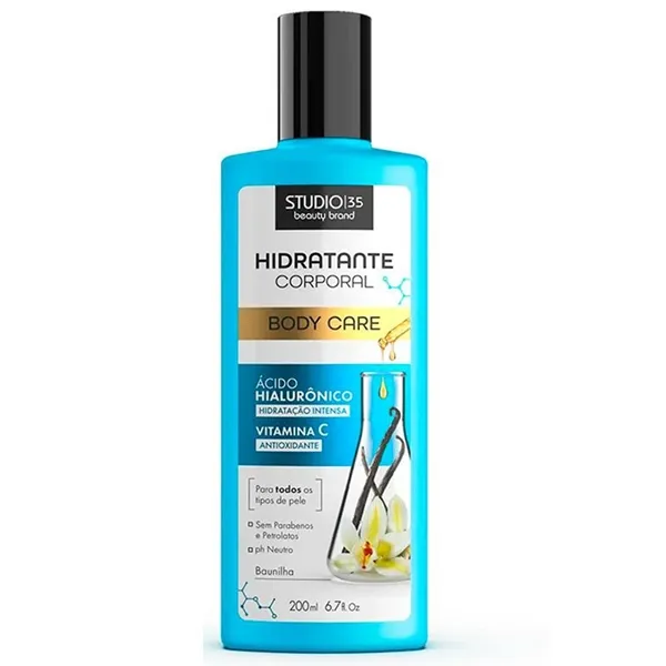 Loção Hidratante Baunilha Studio 35 200ml