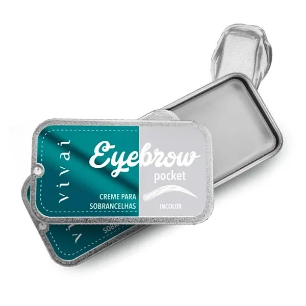 Creme para Sobrancelhas Eyebrow Pocket Vivai Incolor