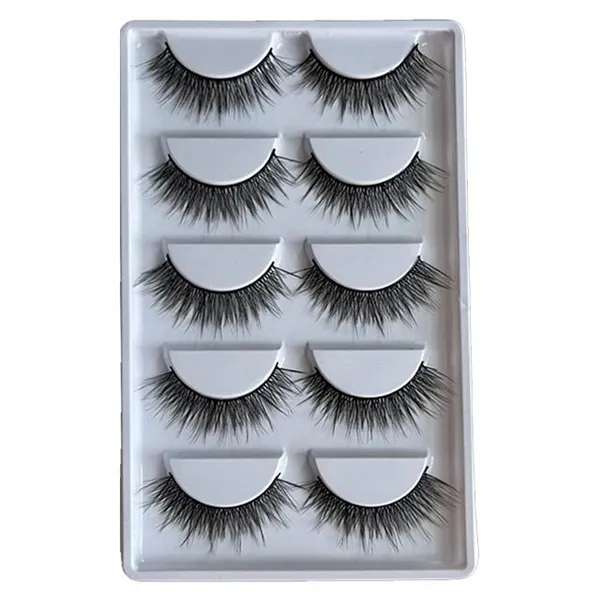 Caixa c/ 05 Pares de Cílios Postiços 3D-25 Le Vangee