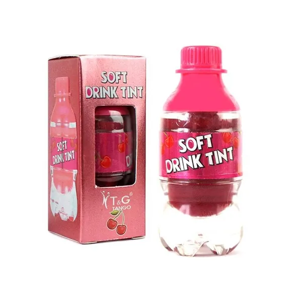 Batom Lip Gloss Soft Drink Cereja T&G